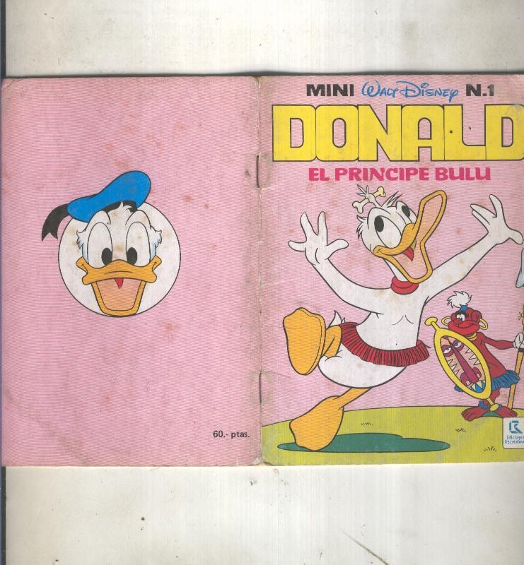 Mini Walt Disney numero 01: Donal: El Principe Bulu