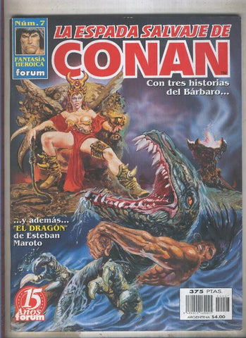 La Espada Salvaje de Conan volumen 3 numero 07