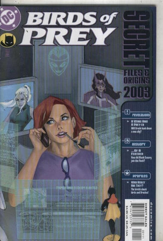 Birds of Prey secret files origins