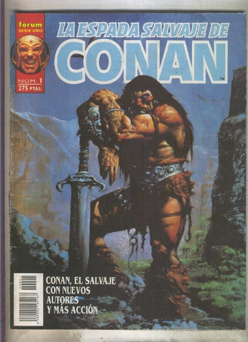 La Espada Salvaje de Conan volumen 2 numero 01 (numerado 3 en interior cubierta)
