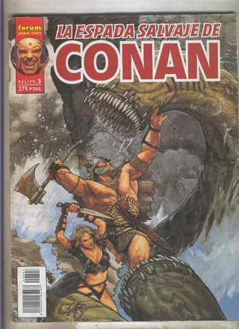 La Espada Salvaje de Conan volumen 2 numero 03 (numerado 1 en interior cubierta)
