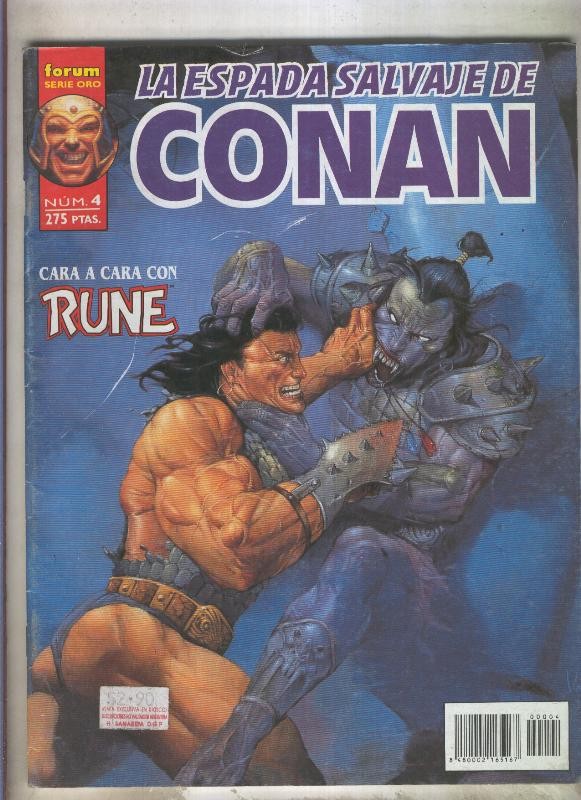 La Espada Salvaje de Conan volumen 2 numero 04 (numerado 2 en interior cubierta)