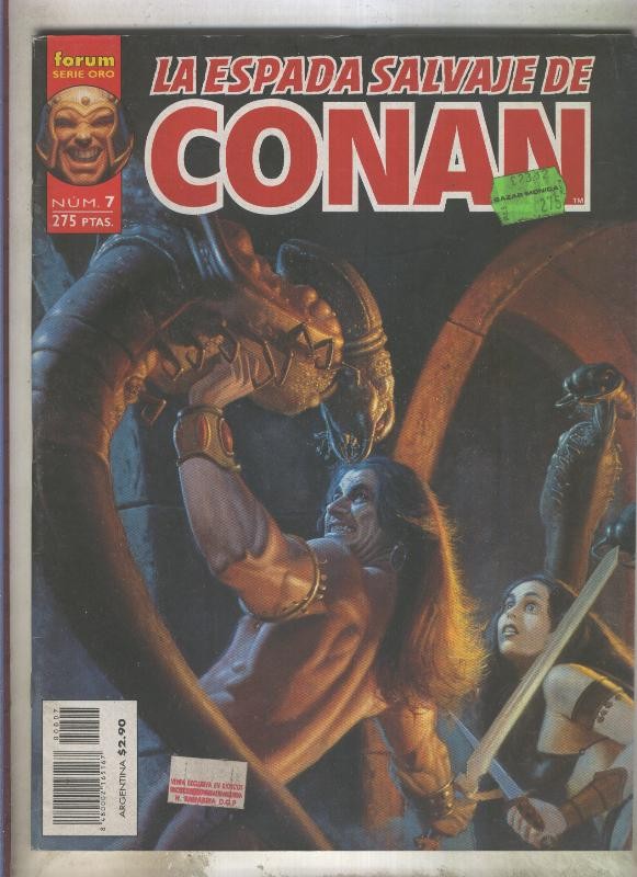 La Espada Salvaje de Conan volumen 2 numero 07 (numerado 2 en interior cubierta)