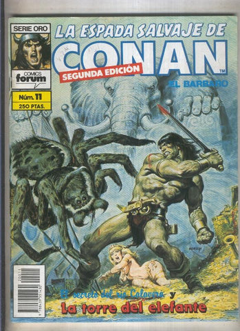 La Espada Salvaje de Conan volumen 1 segunda edicion numero 011 (numerado 3 en trasera) 