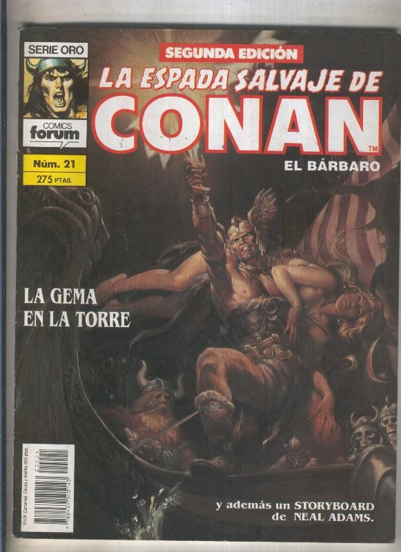 La Espada Salvaje de Conan volumen 1 segunda edicion numero 021