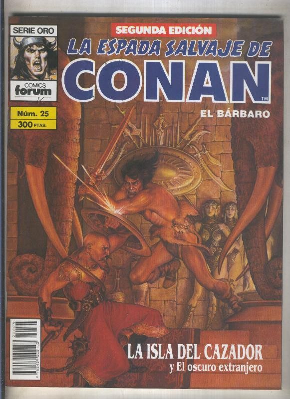 La Espada Salvaje de Conan volumen 1 segunda edicion numero 025 