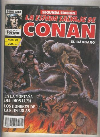 La Espada Salvaje de Conan volumen 1 segunda edicion numero 026 (numerado 2 en trasera) 