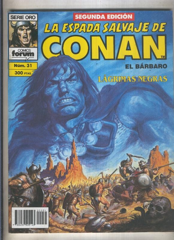 La Espada Salvaje de Conan volumen 1 segunda edicion numero 031 (numerado 1 en trasera) 