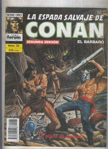 La Espada Salvaje de Conan volumen 1 segunda edicion numero 035 (numerado 2 en trasera) 