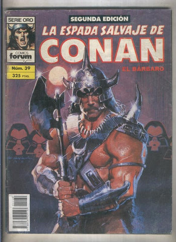 La Espada Salvaje de Conan volumen 1 segunda edicion numero 039 (numerado 1 en trasera)