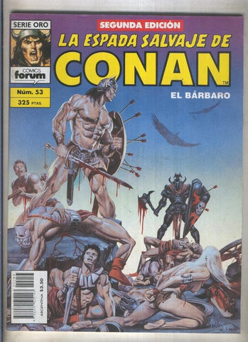 La Espada Salvaje de Conan volumen 1 segunda edicion numero 053 