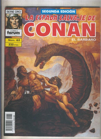 La Espada Salvaje de Conan volumen 1 segunda edicion numero 063