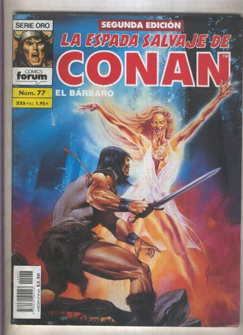 La Espada Salvaje de Conan volumen 1 segunda edicion numero 077 