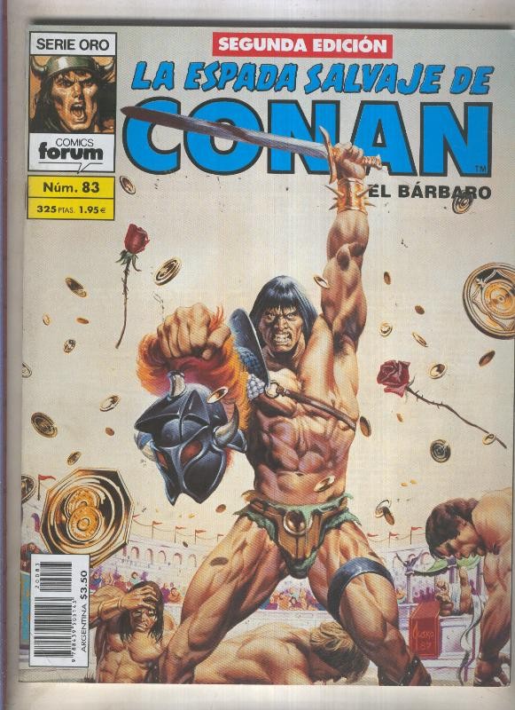 La Espada Salvaje de Conan volumen 1 segunda edicion numero 083 (numerado 1 en trasera) 