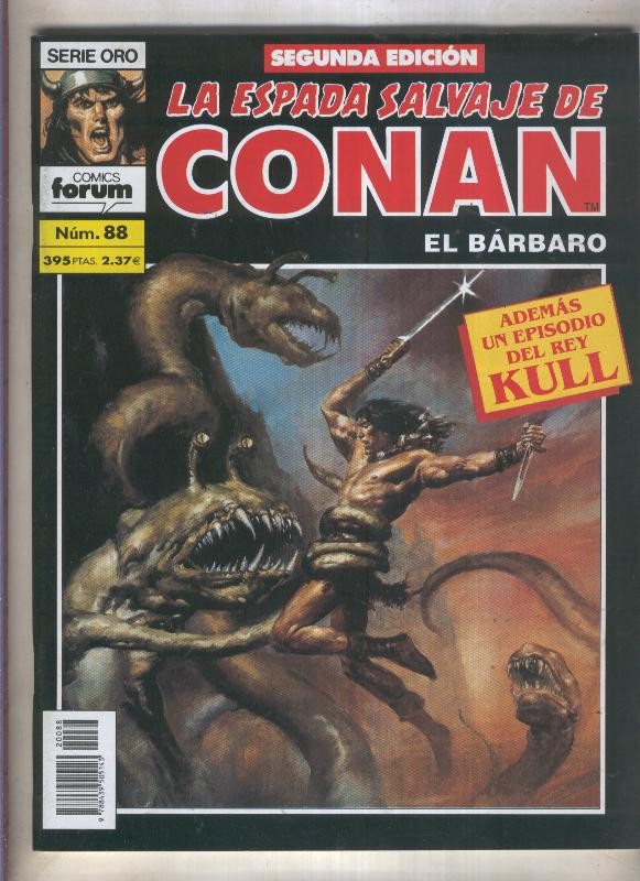 La Espada Salvaje de Conan volumen 1 segunda edicion numero 088 (numerado 1 en trasera) 
