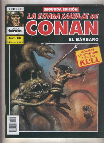 La Espada Salvaje de Conan volumen 1 segunda edicion numero 088 (numerado 1 en trasera) 