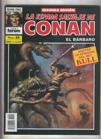 La Espada Salvaje de Conan volumen 1 segunda edicion numero 088 (numerado 3 en trasera) 