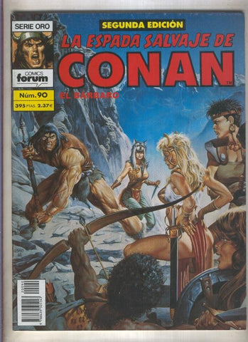 La Espada Salvaje de Conan volumen 1 segunda edicion numero 090 (numerado 2 en trasera) 
