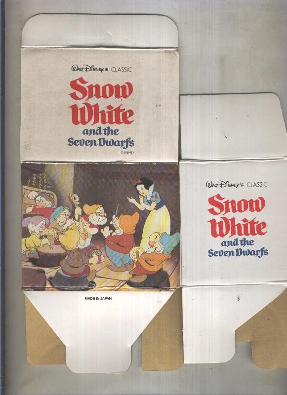Caja Walt Disneys: Blancanieves y los siete enanitos