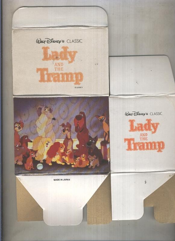 Caja Walt Disneys: La Dama y el Vagabundo
