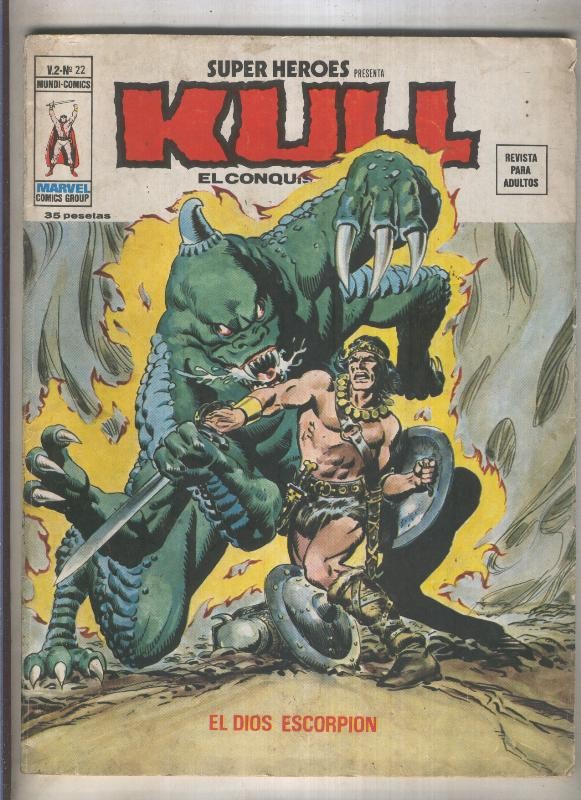 Super Heroes volumen 2 numero 022: Kull