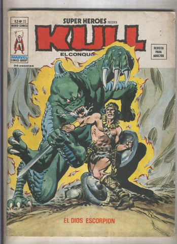Super Heroes volumen 2 numero 022: Kull