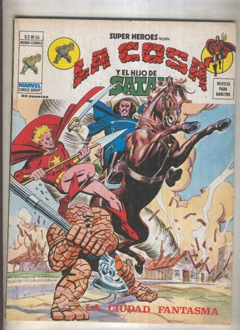 Super Heroes volumen 2 numero 056: la Cosa y el Hijo de Satan
