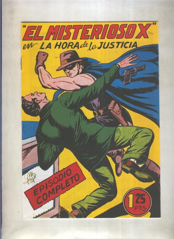 El Misterioso X, facsimil numero 07: La hora de la justicia