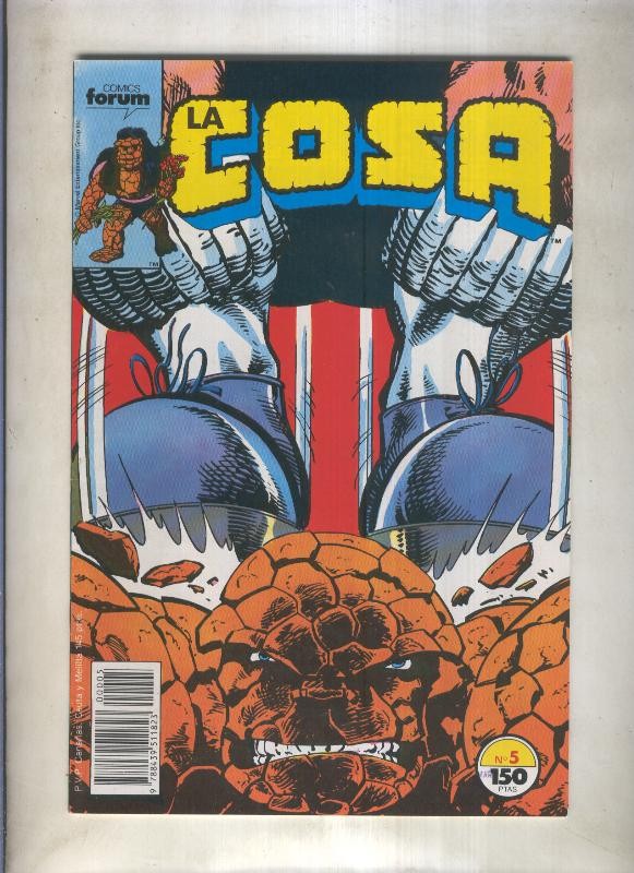 La Cosa numero 05: Pies de acero