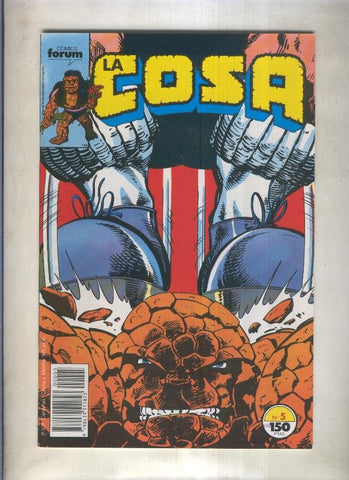 La Cosa numero 05: Pies de acero
