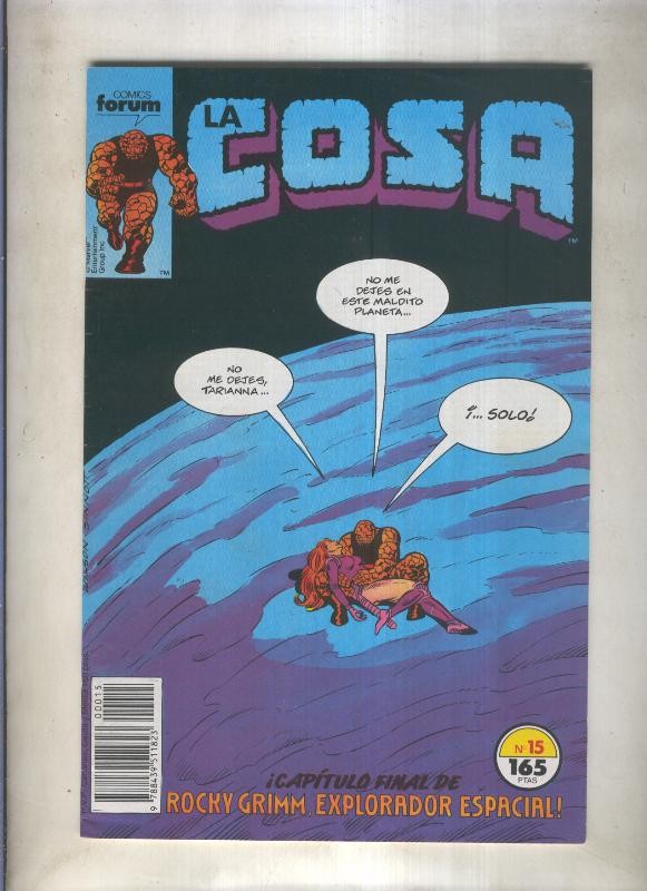 La Cosa numero 15: Revelaciones