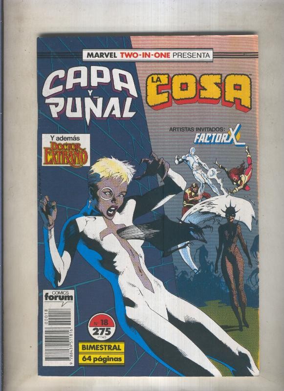 La Cosa numero 18 (junto con Capa y Puña)