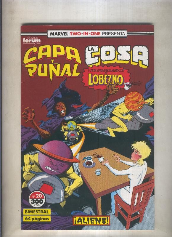 La Cosa numero 20 (junto con Capa y Puña)