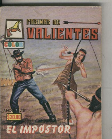 Paginas de Valiente numero 18: El impostor