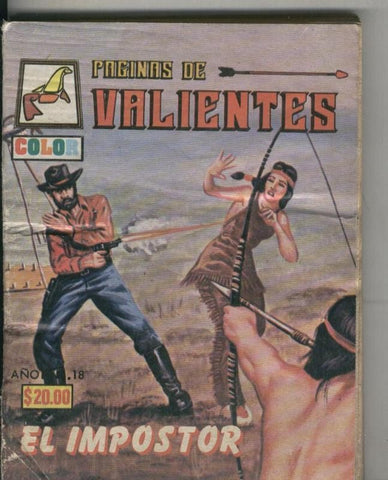 Paginas de Valiente numero 18: El impostor
