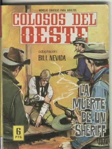 Colosos del Oeste numero 079: La muerte de un sheriff