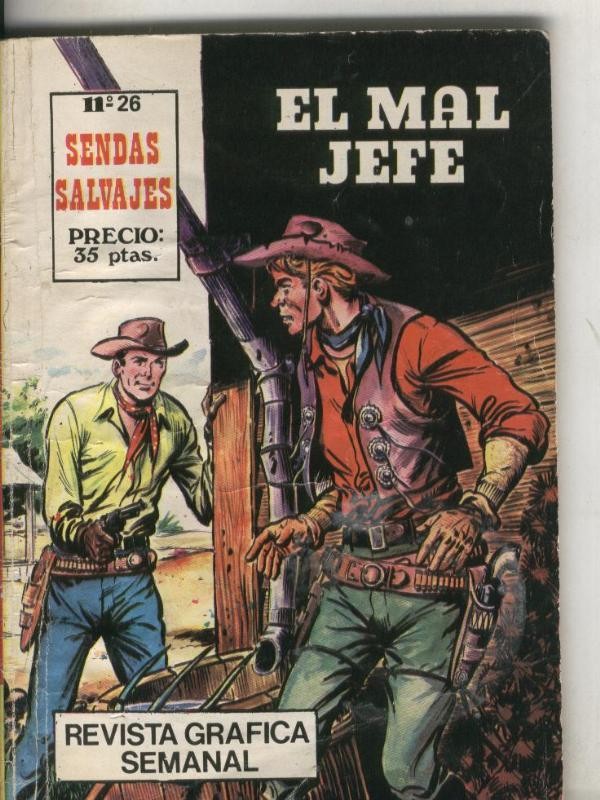 Sendas Salvajes numero 026: Kit Carson: el mal jefe