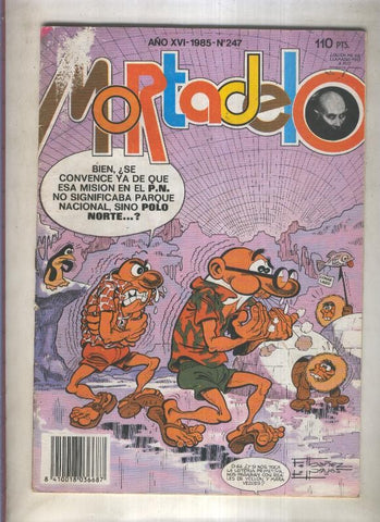 Super Mortadelo numero 247 (numerado 1 en trasera)