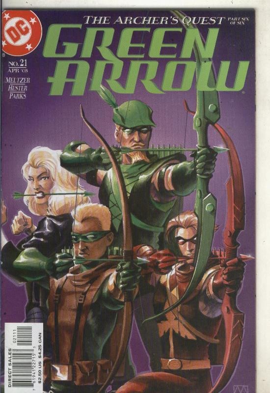 Green Arrow numero 21