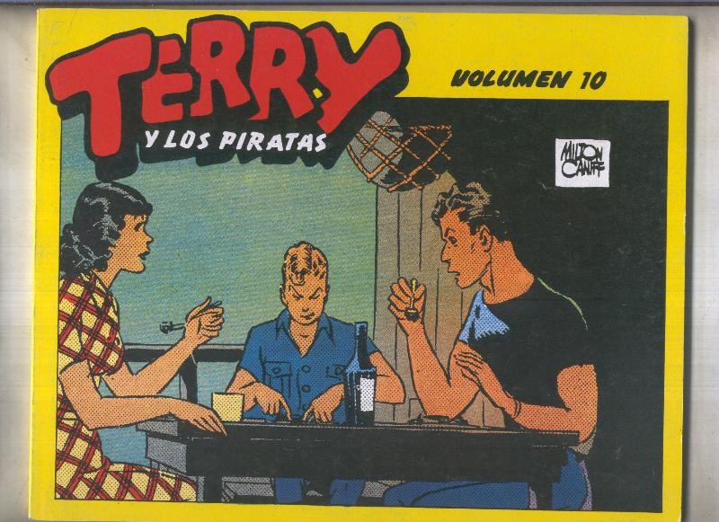 Terry y los Piratas numero 10 (numerado 1 en trasera)