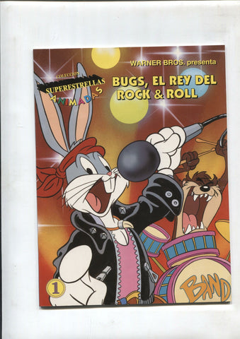 Superestrellas animadas numero 1: Bugs, el rey del Rock & Roll