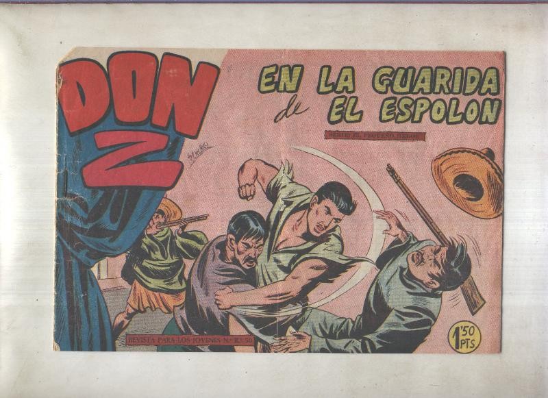 Don Z numero 09: En la guarida de el espolon