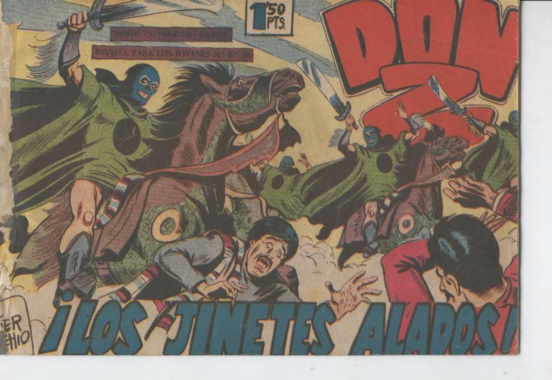 Don Z numero 21: Los jinetes alados