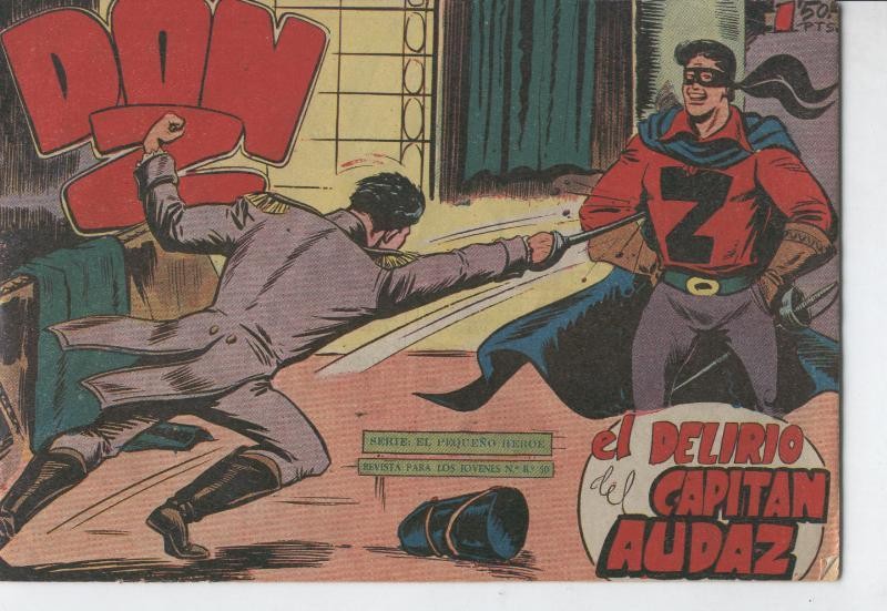 Don Z numero 40: El delirio del capitan audaz