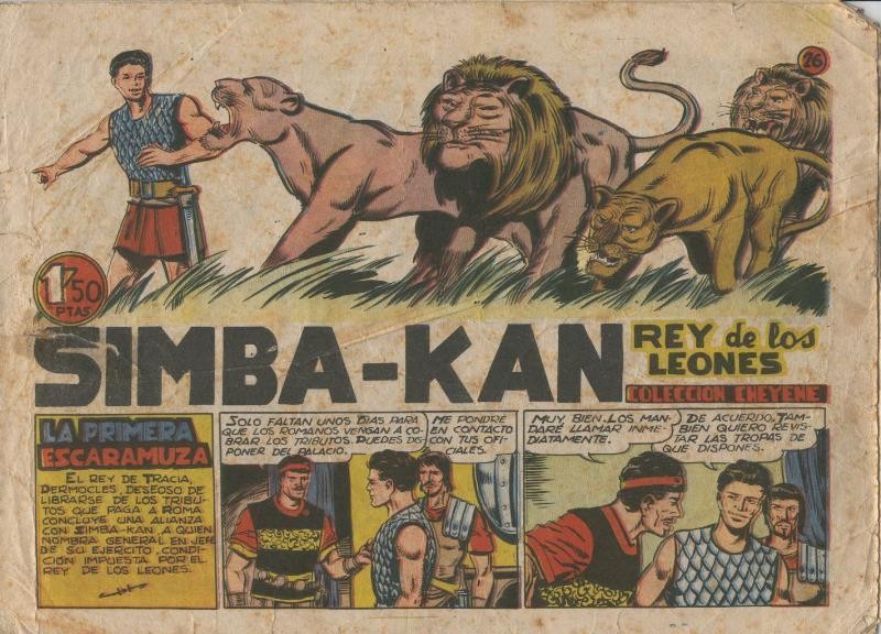 Simba Kan rey de los leones numero 26: La primera escaramuza