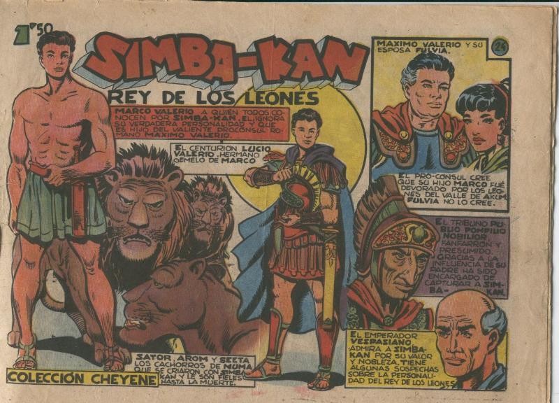 Simba Kan rey de los leones numero 24: La muerte acecha
