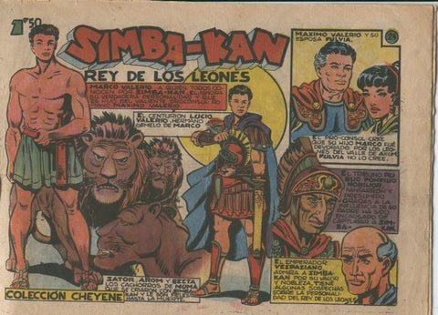 Simba Kan rey de los leones numero 24: La muerte acecha