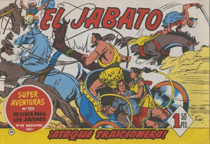 El Jabato facsimil numero 049: Ataque traicionero
