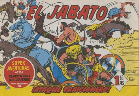 El Jabato facsimil numero 049: Ataque traicionero