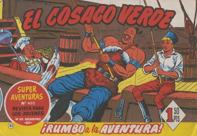 El Cosaco Verde facsimil numero 041: Rumbo a la aventura